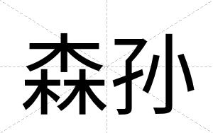 森孙