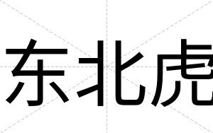 东北虎