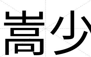 嵩少