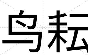 鸟耘