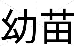 幼苗