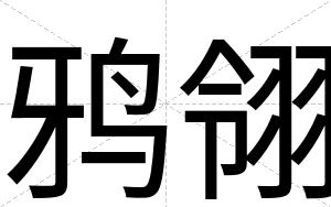 鸦翎