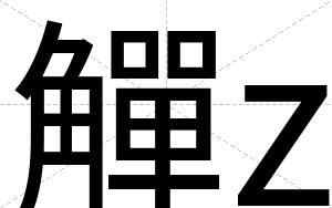 觶z