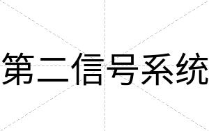 第二信号系统