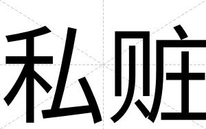 私赃