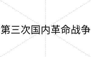 第三次国内革命战争