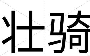壮骑