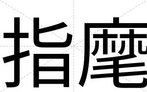 指麾