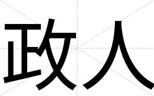 政人
