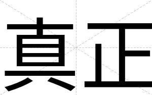 真正