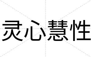 灵心慧性