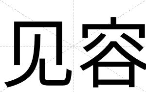 见容