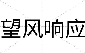 望风响应