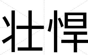 壮悍