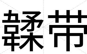 韖带
