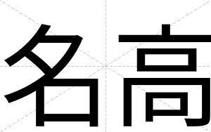 名高