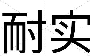 耐实