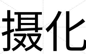 摄化