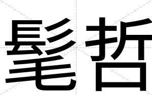 髦哲