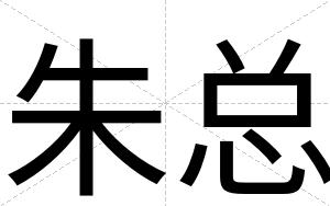 朱总