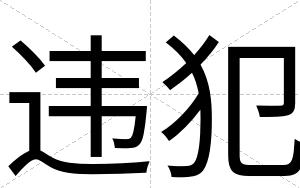 违犯