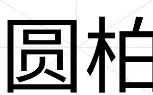 圆柏
