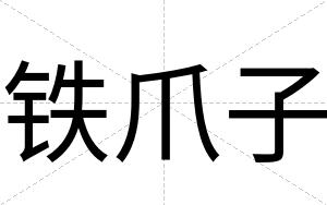 铁爪子
