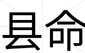 县命