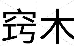 窍木