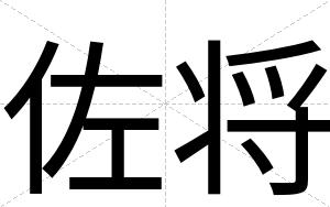 佐将