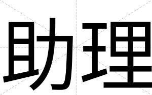助理