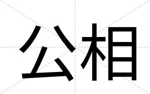 公相