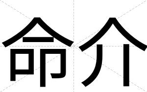 命介