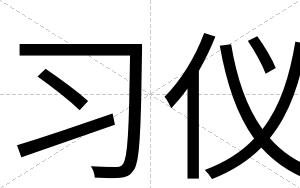 习仪