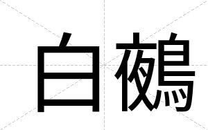 白鵺