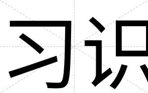 习识