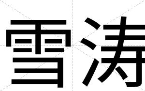 雪涛