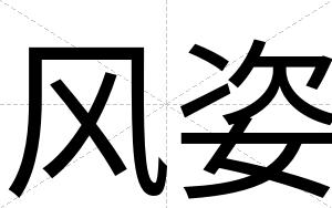 风姿