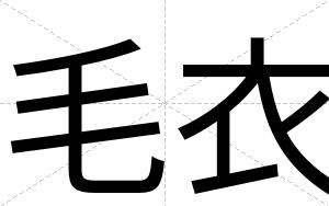 毛衣