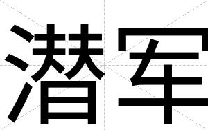潜军