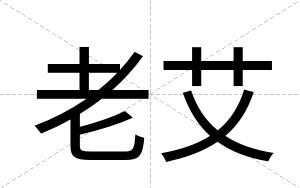 老艾