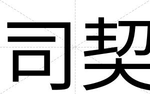 司契