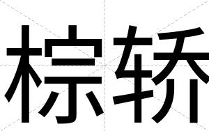 棕轿