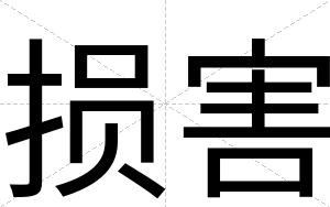 损害