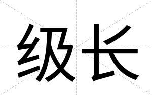 级长