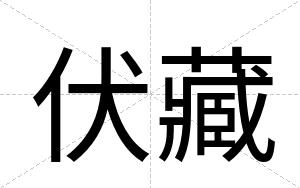 伏藏