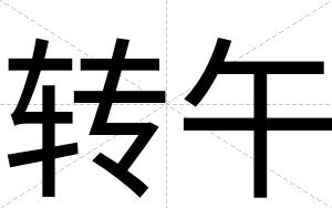 转午