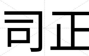 司正