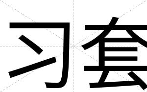 习套
