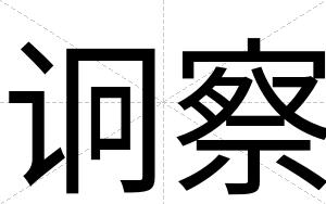 诇察